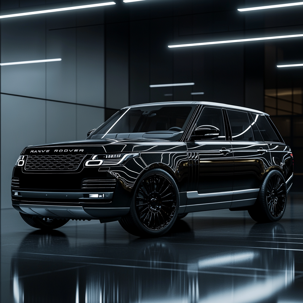 Range Rover après nettoyage intérieur premium et polissage par KhylWash à Liège.